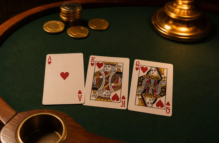 Teen Patti practice club scene for teen patti sequence examples